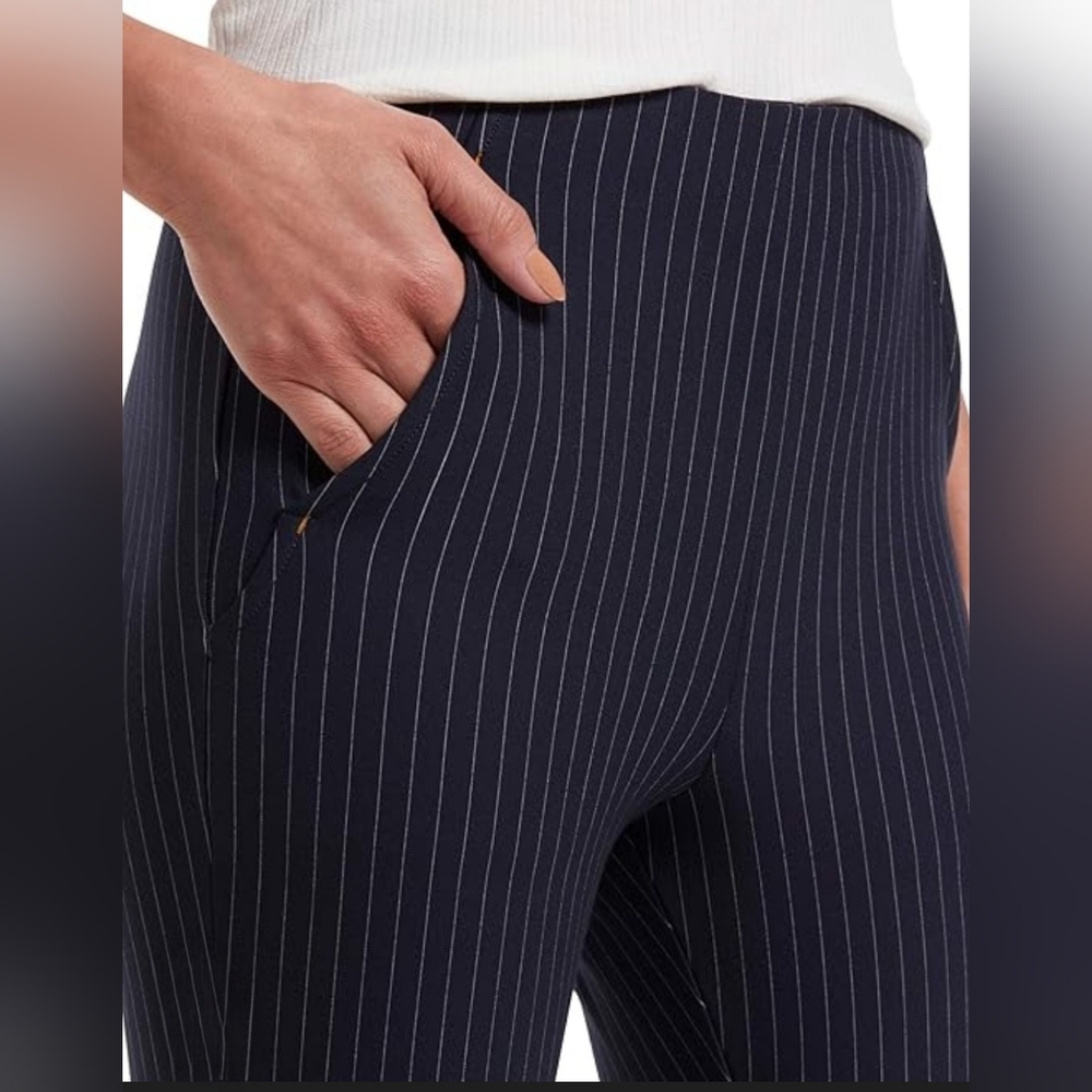 EUC Dark Blue Pinstripe Pants